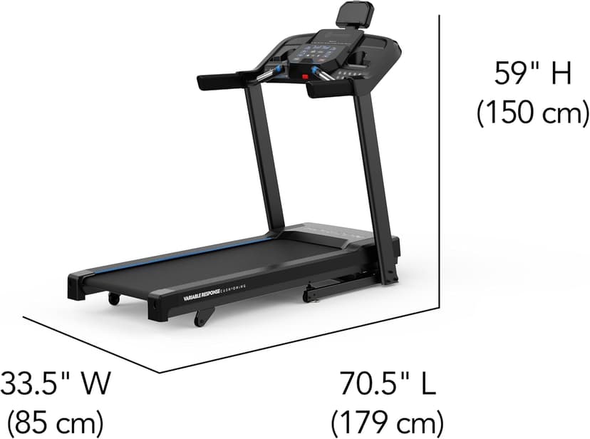 Horizon Fitness T101 Connect Treadmill