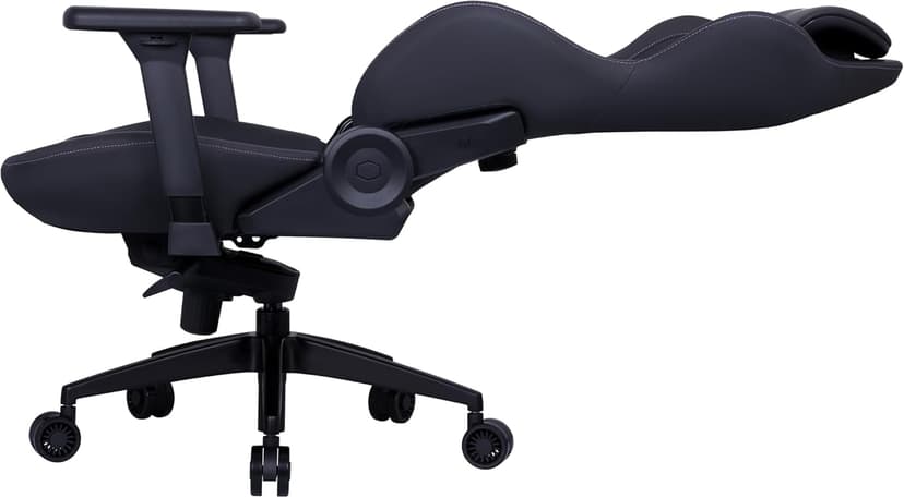 Cooler Master Hybrid 1 Ergonomic Gaming Chair MuscleFlex® Mesh, Cold-Molded Foam, Steel Frame | Aluminum Base. 180 Reclining, Adjustable Lumbar Support | Gas Lift, 360° Swivel for PC Game | Office