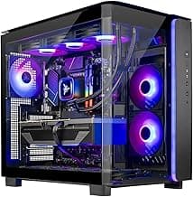 Skytech Gaming King 95 Desktop PC, Ryzen 7 9800X3D 4.7 GHz (5.2 GHz), NVIDIA RTX 5070 Ti 16GB, 2TB Gen4 NVMe SSD, 32GB DDR5 RAM 6000 RGB, 850W Gold PSU, 360mm ARGB AIO, Wi-Fi, Win 11
