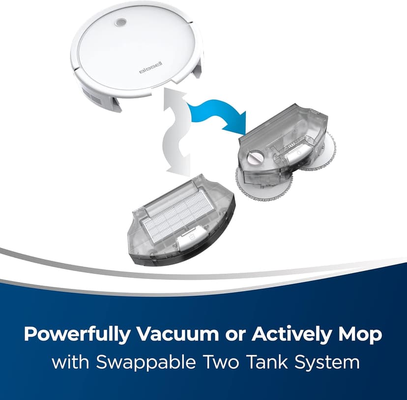 Bissell SpinWave Hard Floor Expert Wet and Dry Robot Vacuum, 3115