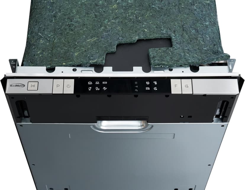 KoolMore KM-DW1852-PR 18 in. ADA Panel Ready with 8 Place Settings 52 DB Dishwasher in Stainless-Steel, UL and Energy Star Certified