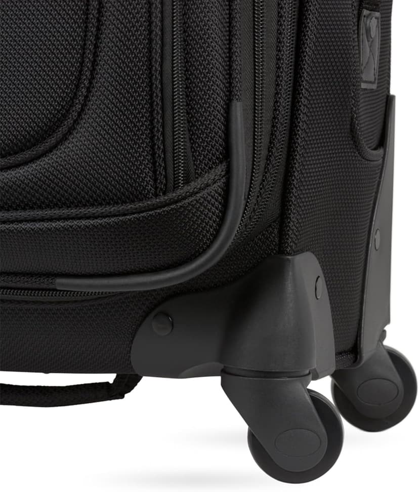 SwissGear Sion Softside Expandable Luggage, Black, Carry-On 21-Inch