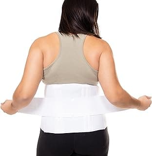 BraceAbility Plus Size 3XL Bariatric Back Brace - XXXL Big and Tall Lumbar Support Girdle for Obesity Lower Back Pain in Extra Large, Heavy or Overweight Men and Women (Fits 55"-61")