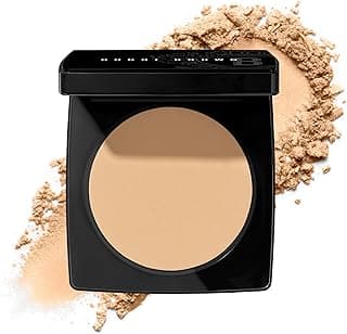 Bobbi Brown Sheer Finish Pressed Powder | Oil-Absorbing, Mattifying Setting Powder for All-Day Shine Control | Includes Puff, 0.32 Ounce