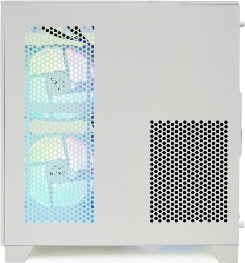 LXZ Gaming PC Desktop Core I5-13400F 6 core, RTX 4060 8G, 32G DDR4 RAM, 1TB NVME SSD, Prebuilt Tower Computer for Gaming, Home and Office (White)