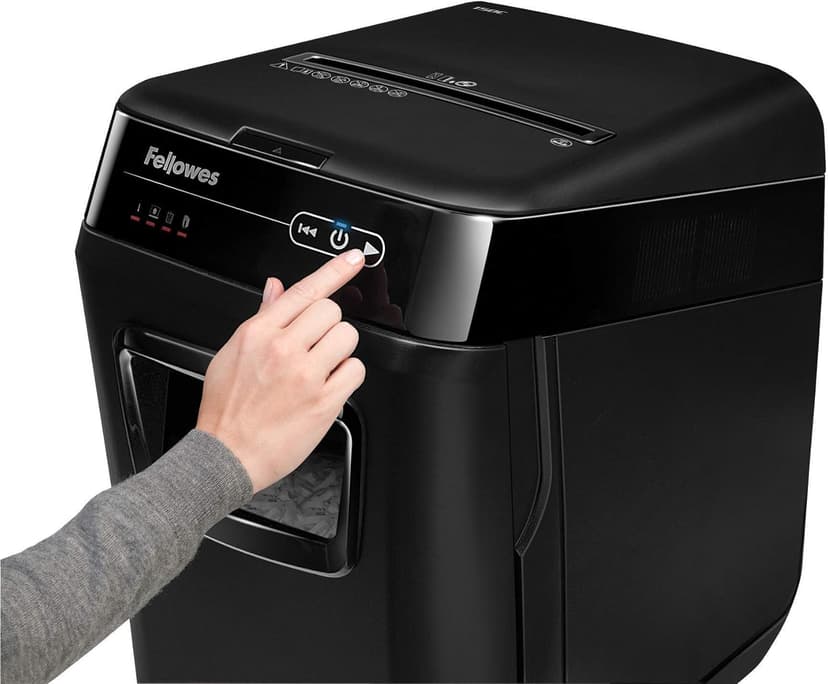 Fellowes AutoMax 150C Cross-Cut 150-Sheet Commercial Paper Shredder with Auto Feed (4694001)