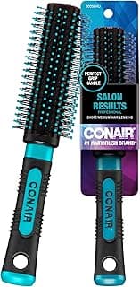 Conair Salon Results Round Brush - Nylon Bristle Hairbrush for Blowout Styling