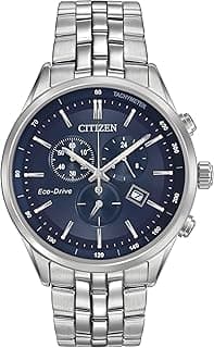 Citizen Men's Classic Corso Eco-Drive Watch, Chronograph, 12/24 Hour Time, Date, Sapphire Crystal