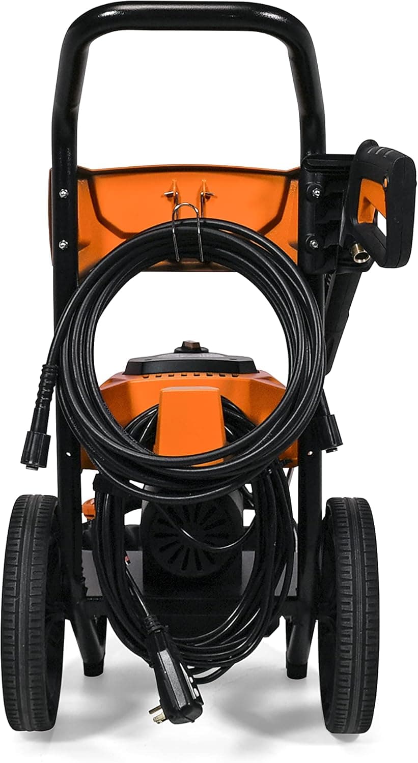 Generac 8888 2700 PSI 1.2 GPM Electric-Powered Residential Pressure Washer - Powerful & Efficient Cleaning - Portable, Ideal for Home Use - 50-State/CARB Compliant