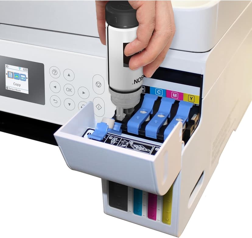 Epson EcoTank ET-2760 Wireless Color All-in-One Cartridge-Free Supertank Printer with Scanner and Copier