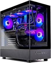 Skytech Gaming Azure 3 Gaming PC, AMD Ryzen 7 9700X 3.8GHz, NVIDIA RTX 5060, 1TB NVMe SSD, 16GB DDR5 RAM 6000, 850W Gold ATX 3 PSU, 360 ARGB AIO, Wi-Fi, Win 11, Desktop