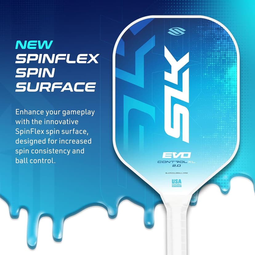 Selkirk Sport SLK Evo Pickleball Paddles | Evo Power | Evo Control | Evo Hybrid | Fiberglass or Carbon Fiber Pickleball Paddle