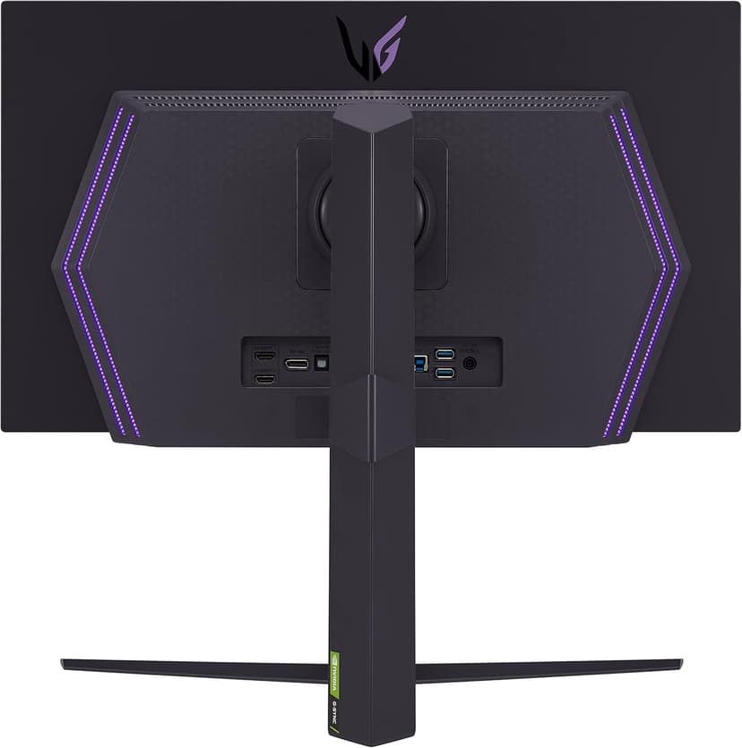 LG ‎27GS95QE 27-inch Ultragear OLED Gaming Monitor QHD 1440p 240Hz 0.03ms DisplayHDR True Black 400 AMD FreeSync Premium Pro NVIDIA G-Sync HDMI 2.1 DisplayPort Tilt/Height/Swivel Stand Black