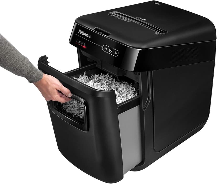 Fellowes AutoMax 150C Cross-Cut 150-Sheet Commercial Paper Shredder with Auto Feed (4694001)