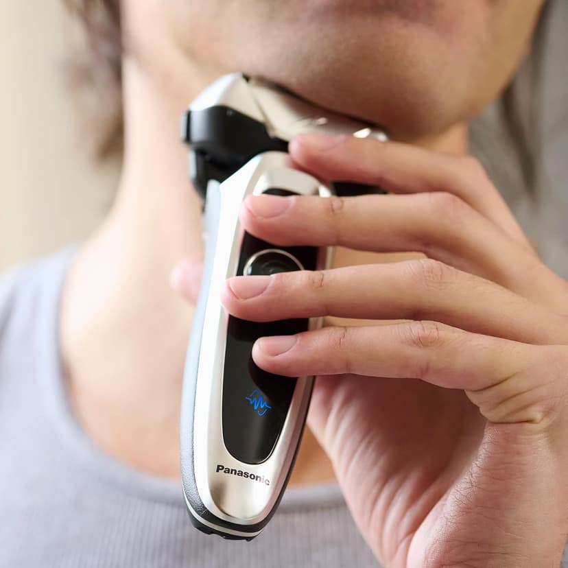 Panasonic ARC5 Electric Razor for Men with Pop-Up Trimmer, Wet/Dry 5-Blade Electric Shaver with Intelligent Shave Sensor and Multi-Flex Pivoting Head – ES-LV65-S (Silver)