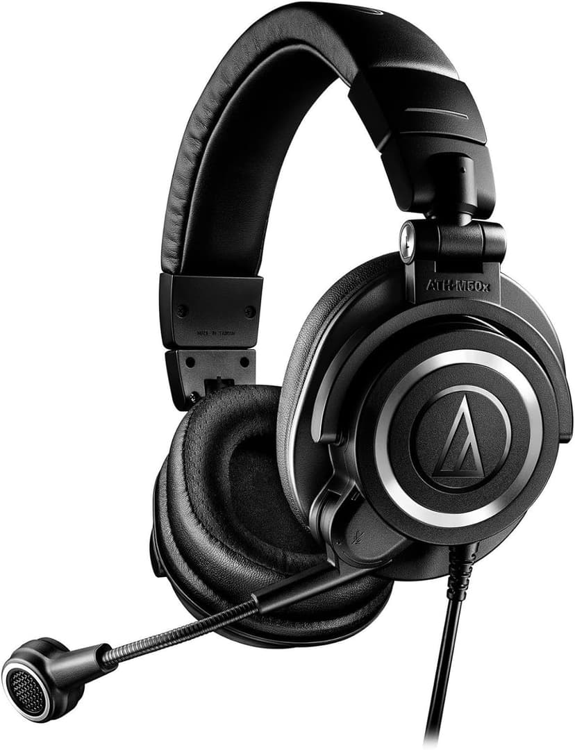 Audio-Technica ATH-M50xSTS-USB StreamSet Streaming Headset,Black