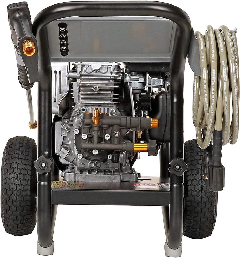 SIMPSON 3200PSI Gas Pressure Washer, 2.5GPM, Honda GC190 Engine, Spray Gun, 5 Nozzle Tips, 25ft Hose, 49 States
