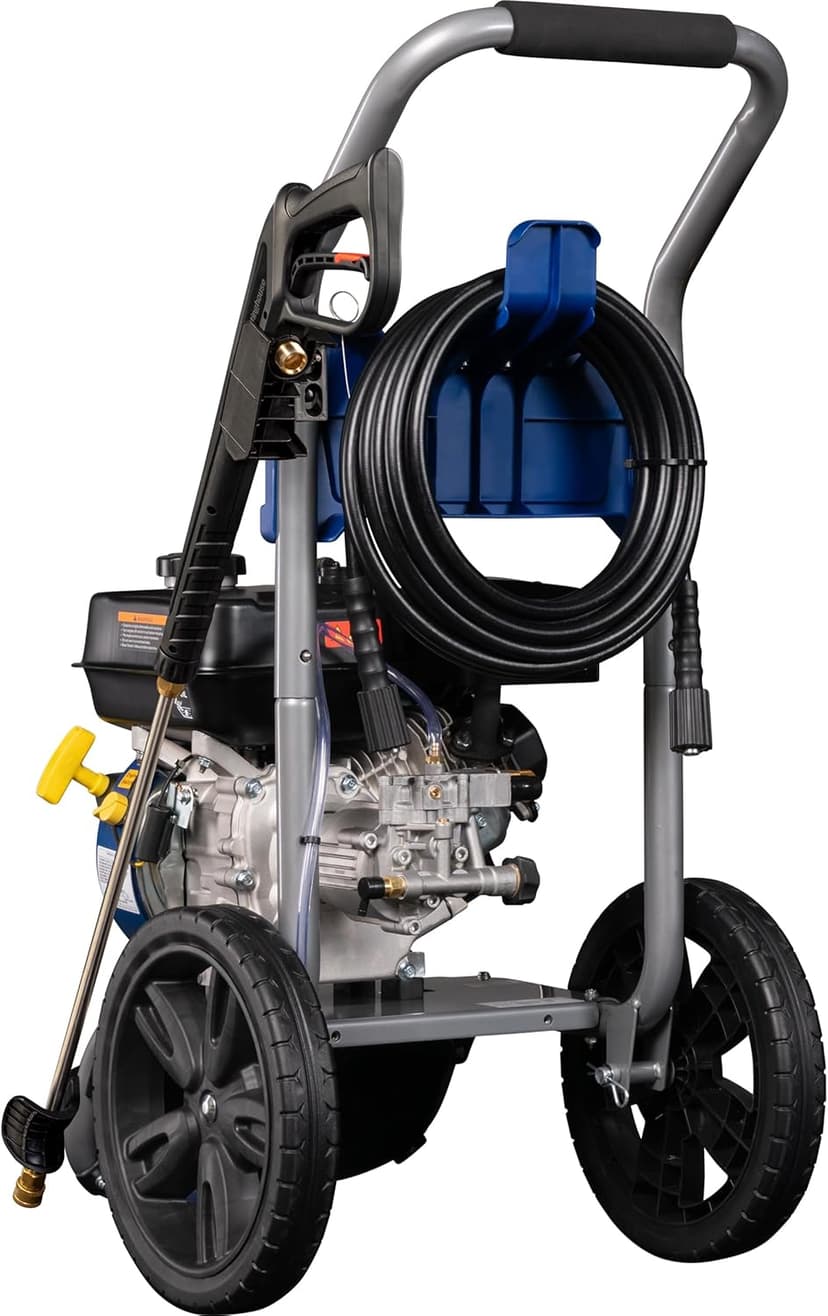 Westinghouse WPX3200 Gas Pressure Washer, 3200 PSI and 2.5 Max GPM, Onboard Soap Tank, Spray Gun and Wand, 5 Nozzle Set, for Cars/Fences/Driveways/Homes/Patios/Furniture