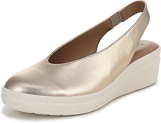 Naturalizer Women's Sutton Pump Light Champagne Leather 8 M