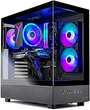 Skytech Gaming Azure 3 Gaming PC, AMD Ryzen 7 7700 3.8GHz, NVIDIA RTX 5060, 1TB NVMe SSD, 32GB DDR5 RAM 6000, 650W Gold PSU, Wi-Fi, Win 11, Desktop
