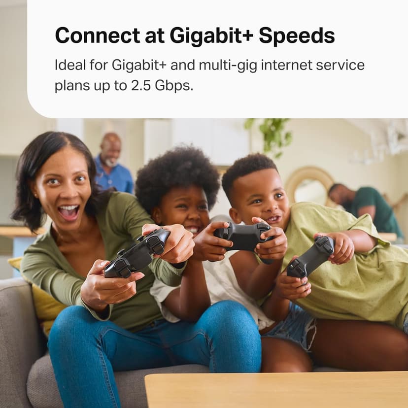TP-Link 𝐃𝐞𝐜𝐨 XE70 Pro AXE4900 Tri-Band WiFi 6E Mesh WiFi System - 2.5G WAN/LAN Ports, 4.9 Gbps Wi-Fi 7,200 Sq. Ft Coverage, Connect up to 200 Devices, 6 GHz Band, 3-Pack