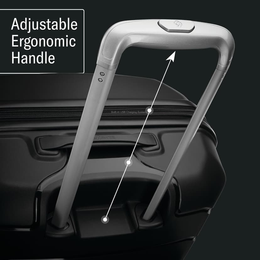Samsonite Freeform 23-Inch Hardside Carry-On Luggage with Spinner Wheels - Hardshell Carry-On Suitcase - TSA, Airline-Approved - Expandable Hard Shell, Smooth Rolling Wheels for Lightweight Travel.