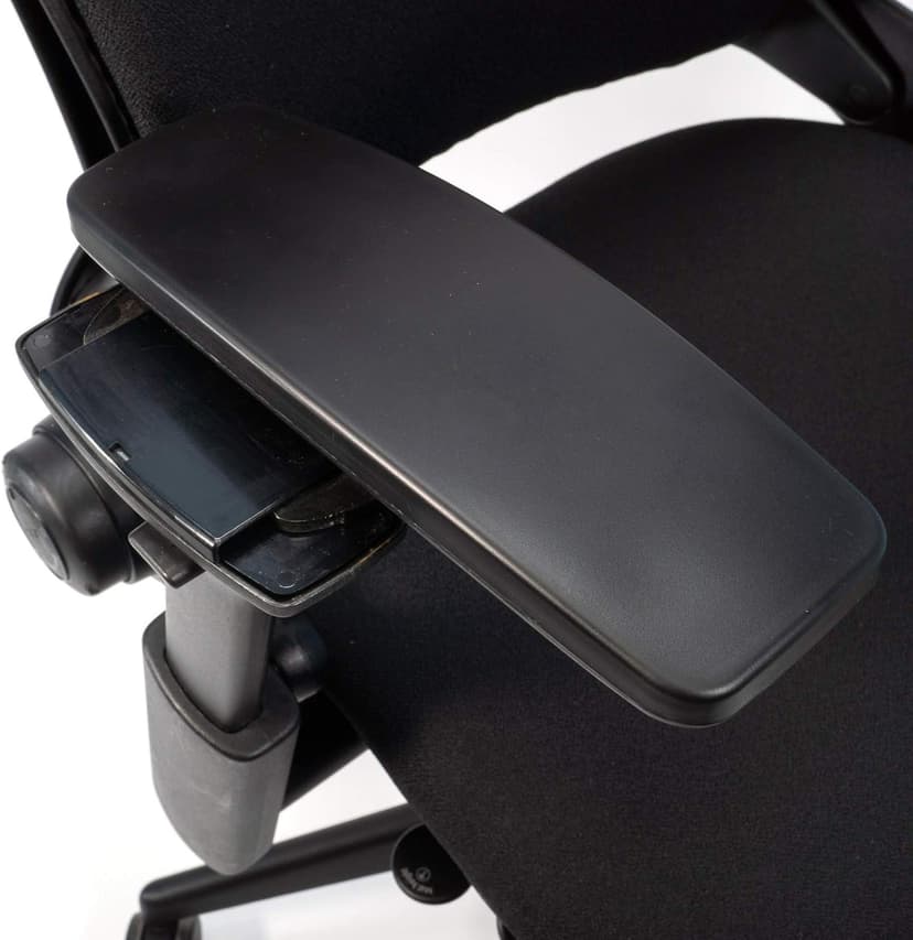 Steelcase Leap V2 Office Chair (Black Fabric) - Remanufactured - 12-Year Warranty (Fully Adjustable, Ergonomic, Furniture for The Workplace and Home Office)