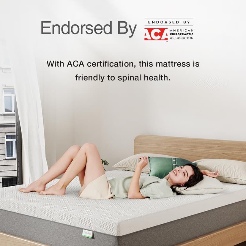 Novilla Full Size Mattress, 8-Inch Gel Memory Foam Mattress for Pressure Relief, Enhanced Support & Plush Comfort, Full Bed in a Box, Bliss