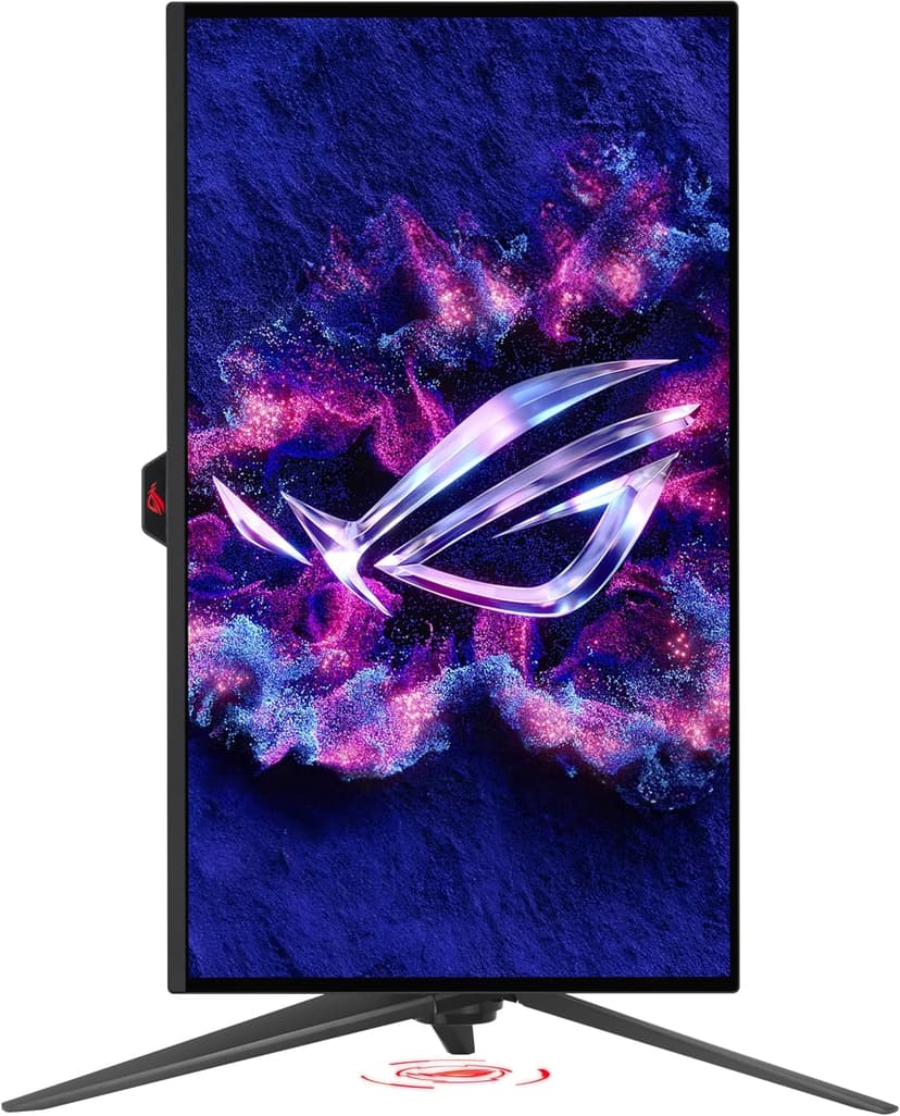 ASUS ROG Swift 27” 4K QD-OLED Gaming Monitor (PG27UCDM) - 240Hz, 0.03ms, Custom Heatsink, Neo Proximity Sensor, G-SYNC Compatible, 99% DCI-P3, True 10-bit color, DisplayPort 2.1a UHBR20, 3 yr warranty
