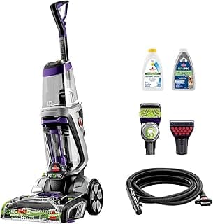 Bissell ProHeat 2X Revolution Pet Pro Plus, 3588F, Upright Deep Cleaner, 30-minute Dry Time, Dual Dirt Lifter Powerbrush, Hose & Tool Attachment, Pet Upholstery and Tough Stain Tool Included
