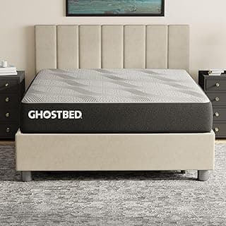 GhostBed Ultimate 11 Inch Mattress - Memory Foam Queen Mattress, Firm Feel with Breathable, Cool-to-The-Touch Cover - Made in The USA, CertiPUR-US Certified