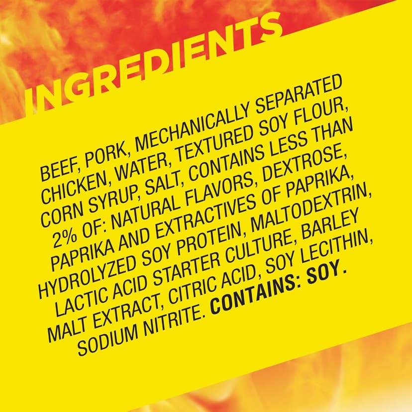 Slim Jim Smoked Meat Sticks, Original Flavor, 6g Protein Per Serving, Snack Size, Lunchbox Snack, 0.28 oz. (46 Count)