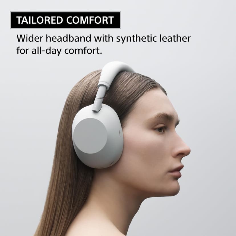 Sony WH-1000XM6 The Best Wireless Noise Canceling Headphones, HD NC Processor QN3, 12 Microphones, Adaptive NC Optimizer, Mastered by Engineers, Studio-Quality, 30-Hour Battery, Black