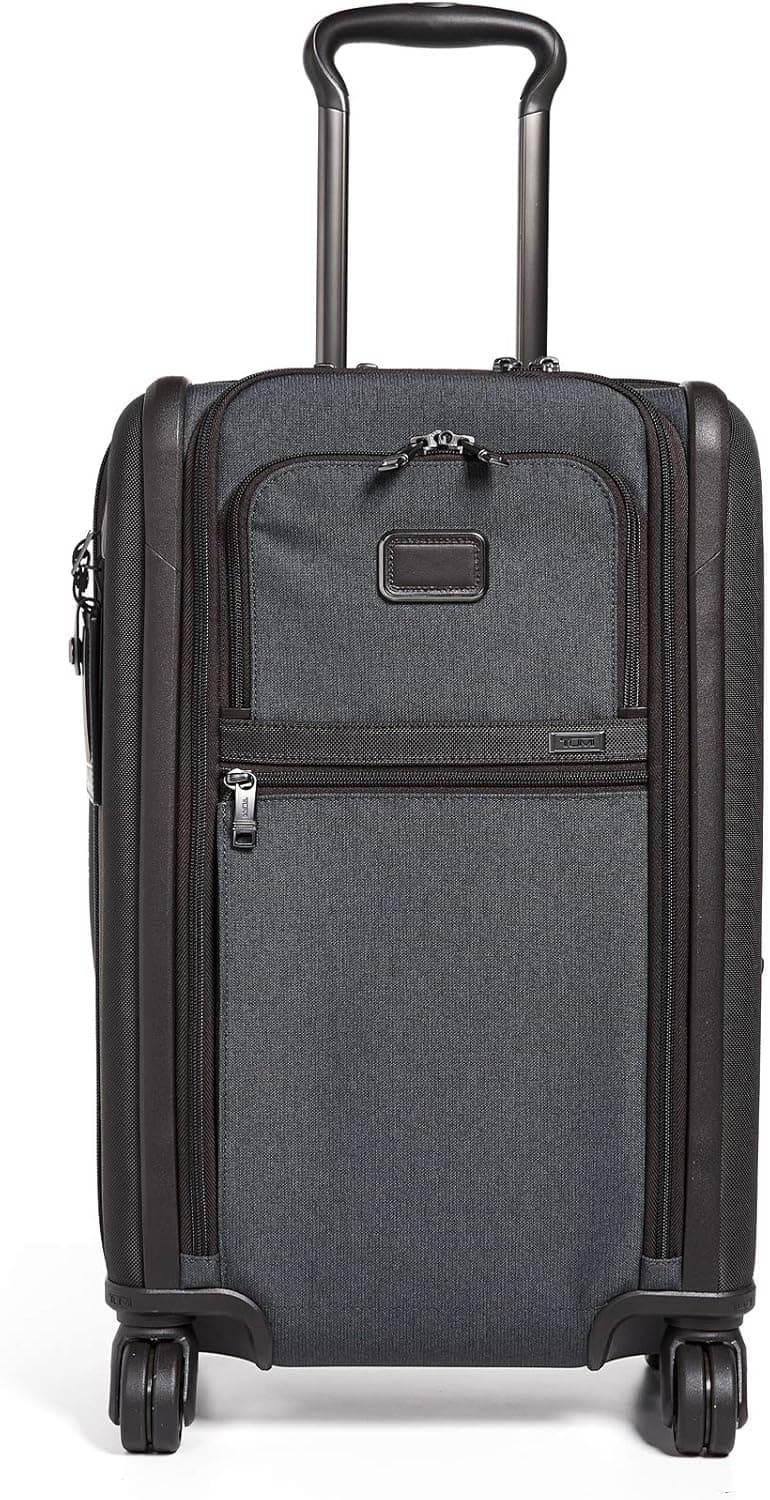 TUMI - Alpha International Dual Access 4-Wheeled Carry-on - Expandable, Durable and Compact Luggage with Removable Garment Bag