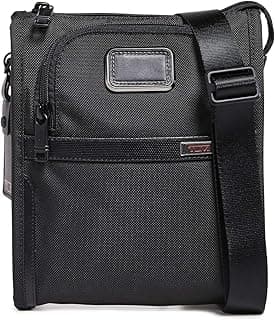 TUMI Alpha Pocket Bag - Small Travel Crossbody Bag - Shoulder Bag for Men & Women