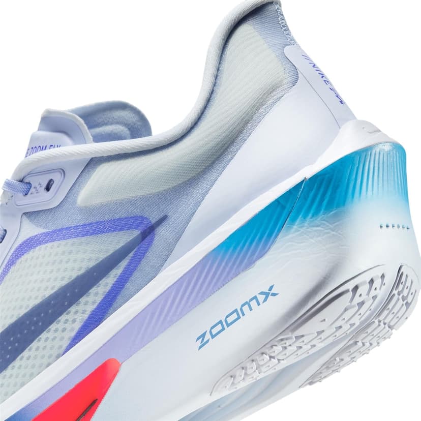 Nike Zoom Fly 6 Men's Road Racing Shoes (FN8454-002, Ghost/Football Grey/Blue Lightning/Blue Void)
