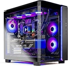 Skytech King 95 Gaming PC Desktop, Ryzen 7 7800X3D 4.2 GHz (5GHz Turbo Boost), NVIDIA RTX 5070 Ti 16GB, 1TB Gen4 SSD, 32GB DDR5 RAM 6000 RGB, 850W Gold PSU, 360mm ARGB AIO, Wi-Fi, Win 11