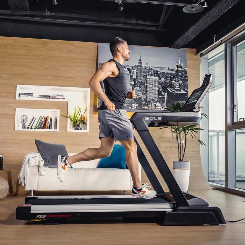 SOLE Fitness F63, F65, F80, F85, TT8 Treadmill With Incline, Bluetooth, Foldable Option - For Home, Work From Home Fitness, Running and Walking