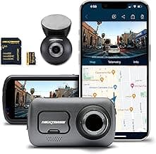 Nextbase 622GW Dash Cam with Rear Window Cam and 256GB Micro SD Memory Card Bundle - Dash Cam Front and Rear with True 4K 30fps UHD Auto Record, Wi-Fi, GPS, Bluetooth, Alexa, Parking Mode
