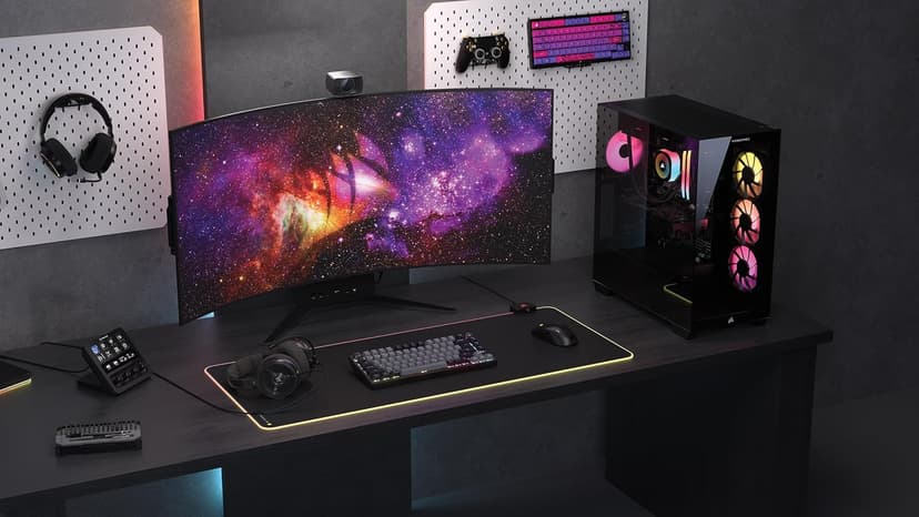Corsair Vengeance i7600 Gaming PC – Liquid Cooled Intel® Core™ Ultra 7-265KF CPU, NVIDIA® GeForce RTX™ 4070Ti Super GPU, 32GB Vengeance RGB DDR5 Memory, 1TB M.2 NVMe SSD – Black