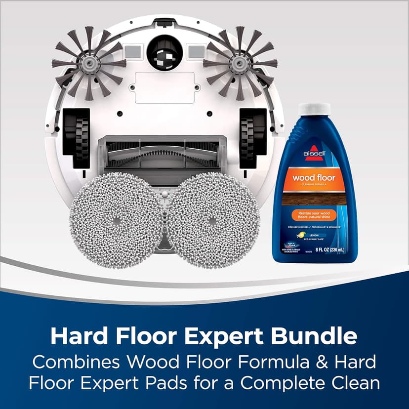 Bissell SpinWave Hard Floor Expert Wet and Dry Robot Vacuum, 3115