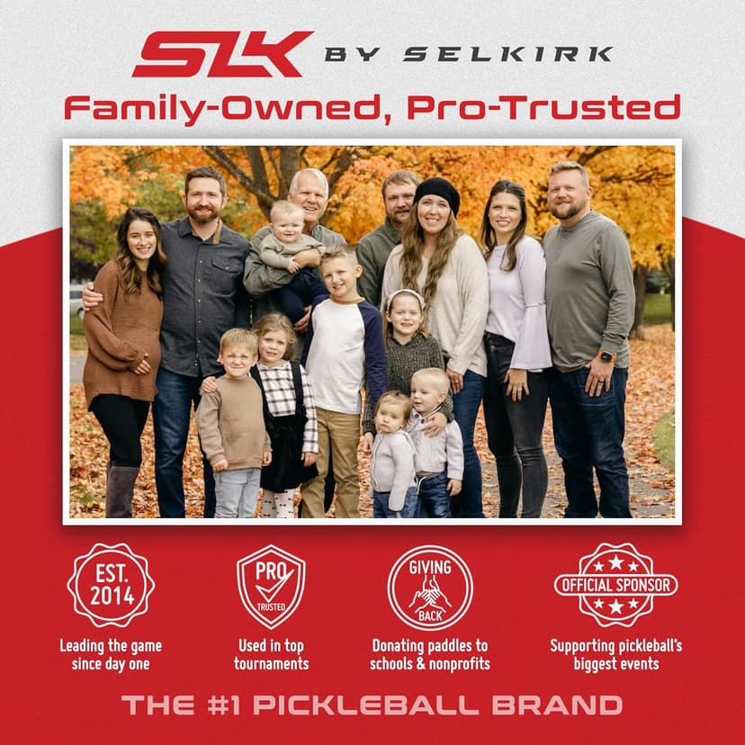 Selkirk Sport SLK Evo Pickleball Paddles | Evo Power | Evo Control | Evo Hybrid | Fiberglass or Carbon Fiber Pickleball Paddle