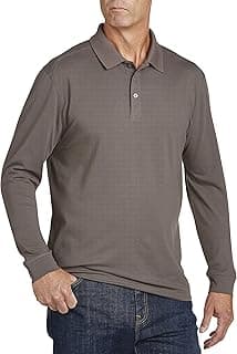 Cutter & Buck Men's Big-Tall Big & Tall 35+UPF, Long Sleeve Advantage Polo Shirt