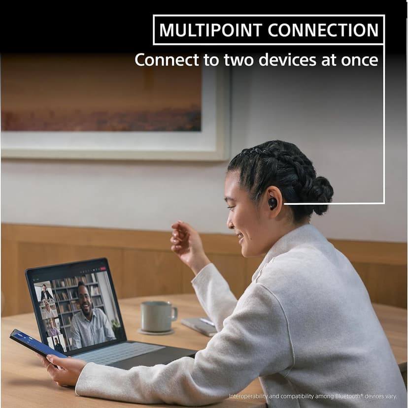 Sony WF-1000XM5 The Best Truly Wireless Bluetooth Noise Canceling Earbuds & in-Ear Headphones with Alexa Built-in, Black