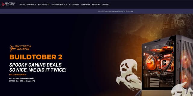 Skytechgaming.com Promo Codes for December 2025