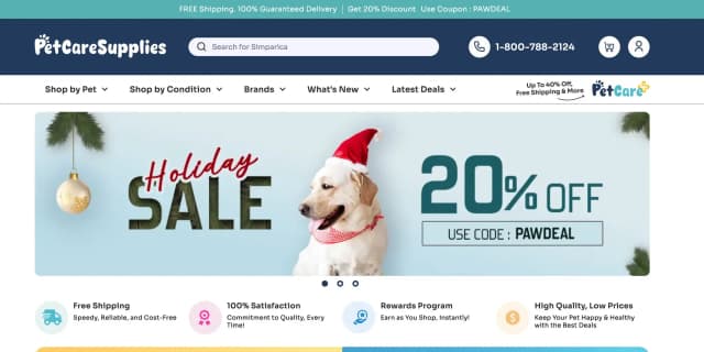 PetCareSupplies.com Promo Codes for December 2025