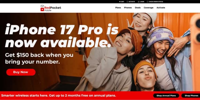RedPocket.com Promo Codes for December 2025