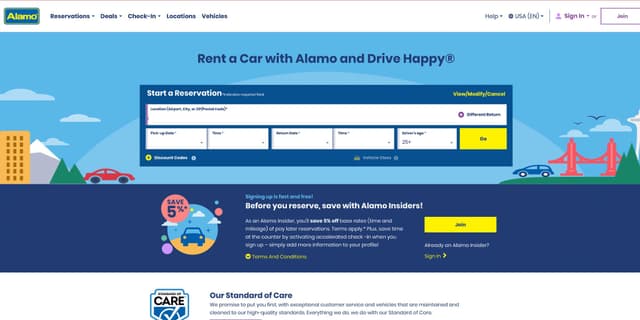 Alamo.com Promo Codes for December 2025