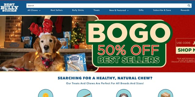 BestBullySticks.com Promo Codes for March 2026