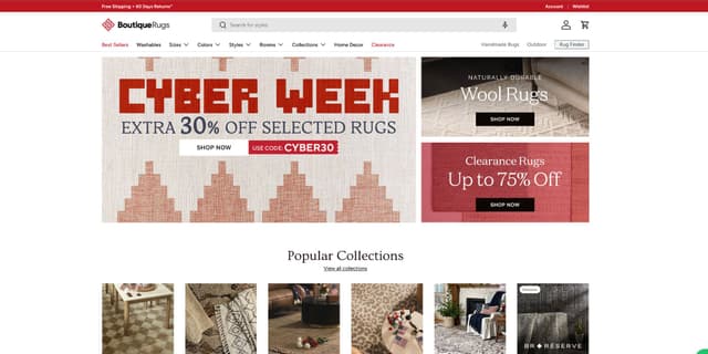 Boutiquerugs.com Promo Codes for December 2025